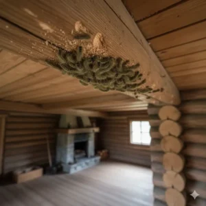 chenilles processionnaires du chêne poutres