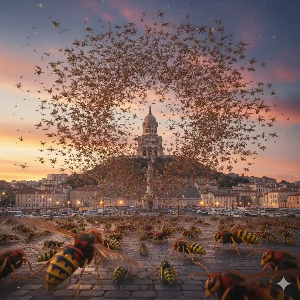 guepes et frelons dans ma ville