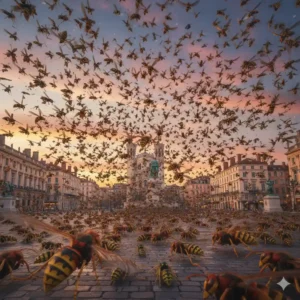 guepes et frelons ville