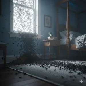 invasion fourmis chambre