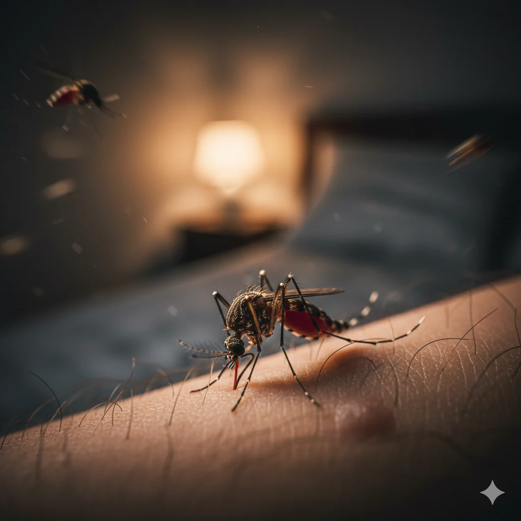 moustique dans la chambre