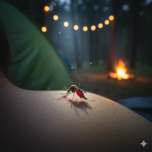 moustique en camping