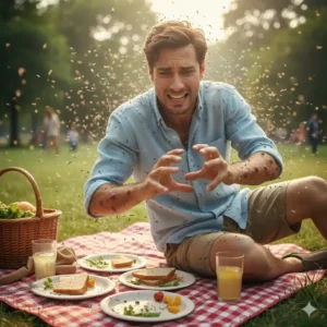 moustique en pic nic