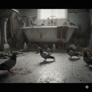 infestation de pigeon maison