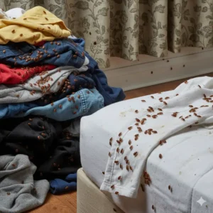 punaise de lit dans la chambre