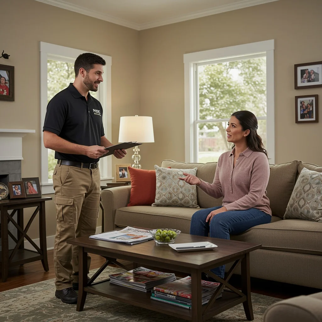 Rapport d'intervention anti nuisibles réalisé par un technicien de Sanoris