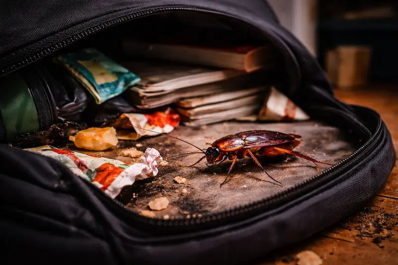 cafards dans mon sac