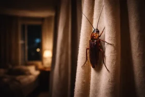 cafards rideaux