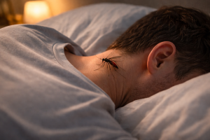 moustique pique la nuit