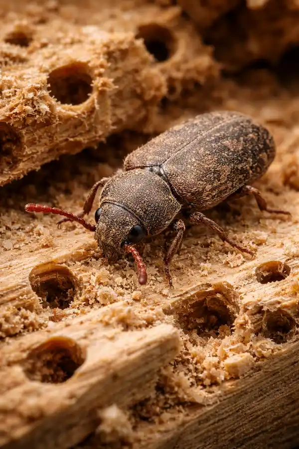 vrillette infestation