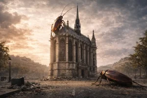 Paris Sainte-Chapelle cafards