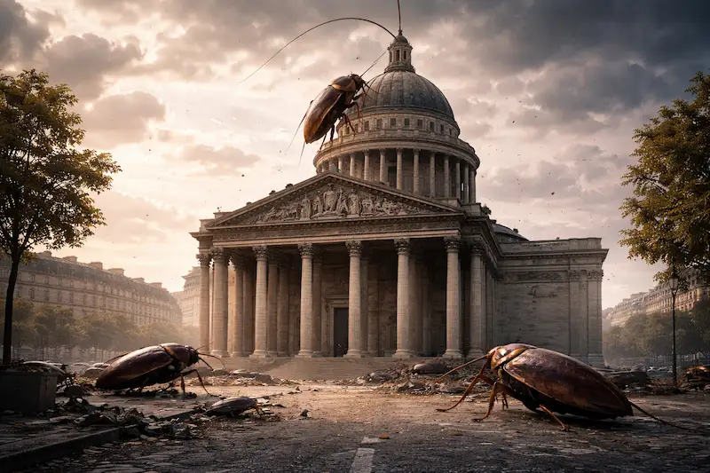 paris Pantheon cafards